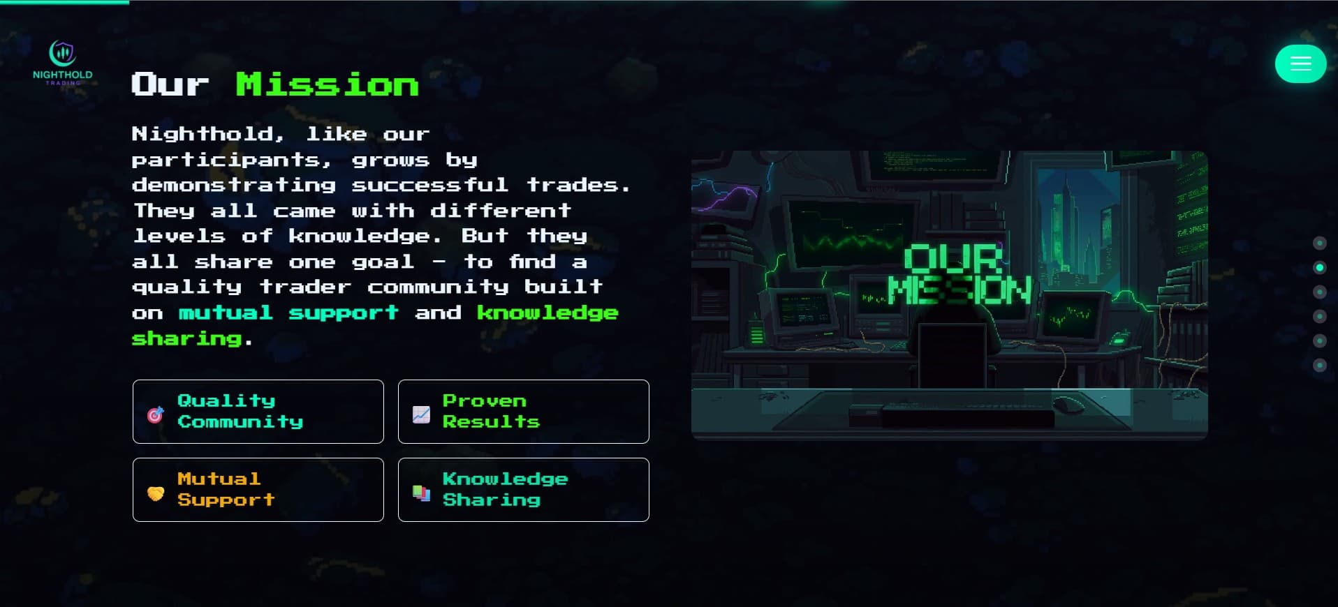 Nighthold Academy — online education platform